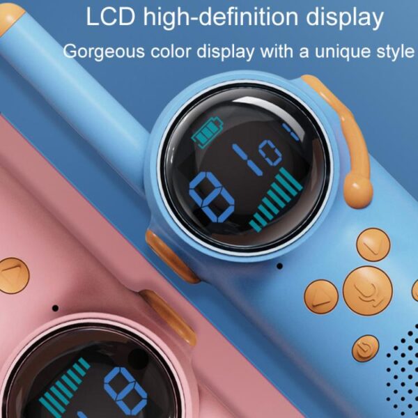 D22 1pair Children Handheld Wireless Walkie Talkie Parent-Child Outdoor Wireless Talking Toys - Afbeelding 7