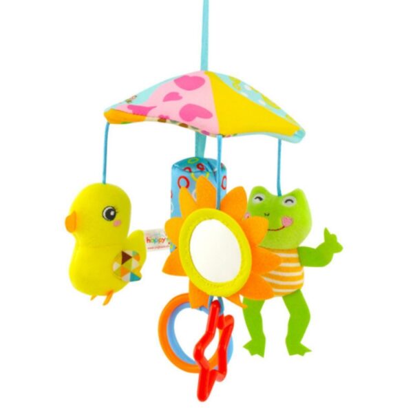 Baby speelgoed cartoon schattige dieren kinderwagen parachute hanger - Afbeelding 2