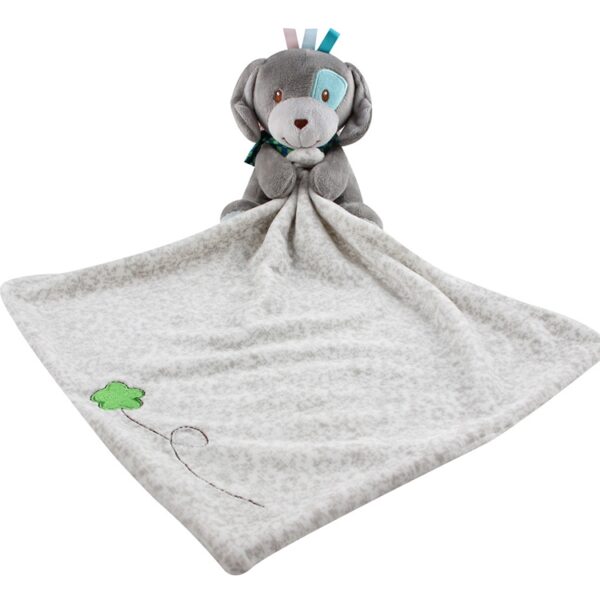 Baby troostende baby multifunctionele slaappluche opbergdeken Cartoon dierenhanddoek