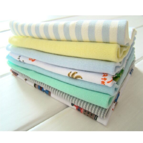 8 STKS/PARTIJ Katoenen pasgeboren babyhanddoeken Speekselhanddoek Baby Jongens Meisjes Verplegingshanddoek Zakdoek - Afbeelding 3