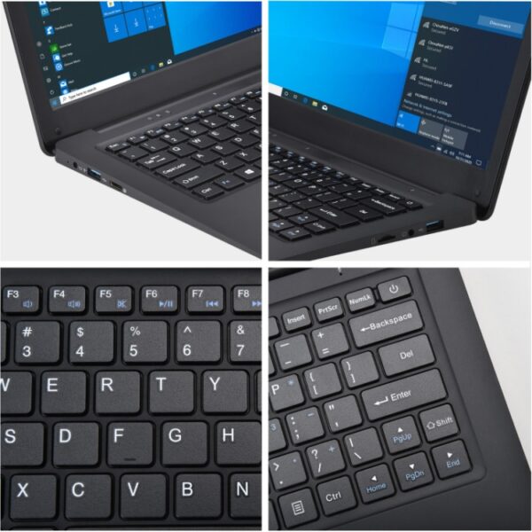 Windows 10 OS, Intel Celeron N3350 Dual Core CPU 1.44Ghz-1.92GHz, Ondersteuning TF Card & Bluetooth & WiFi & HDMI, US Plug - Afbeelding 6
