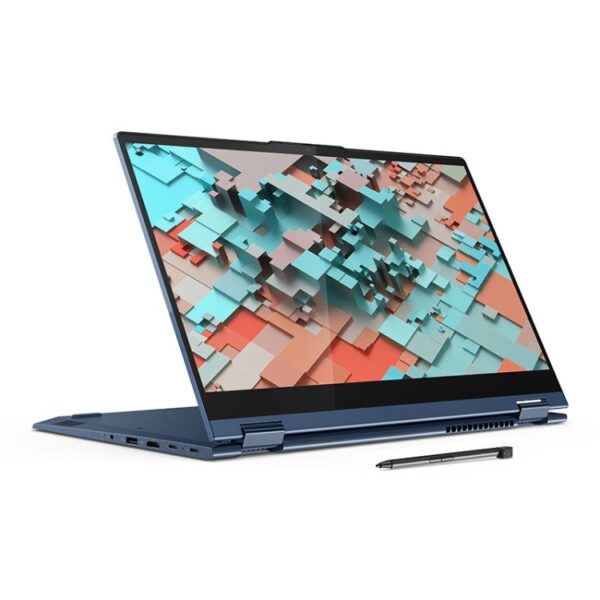 Lenovo Thinkbook 14s Yoga Laptop, 14 inch, 16 GB + 512GB, Windows 10 Professional Edition, Intel Core I5-1135G7 Quad Core Tot 4.2 GHz, ondersteuning WiFi 6 & Bluetooth & HDMI, US Plug (blauw) - Afbeelding 2