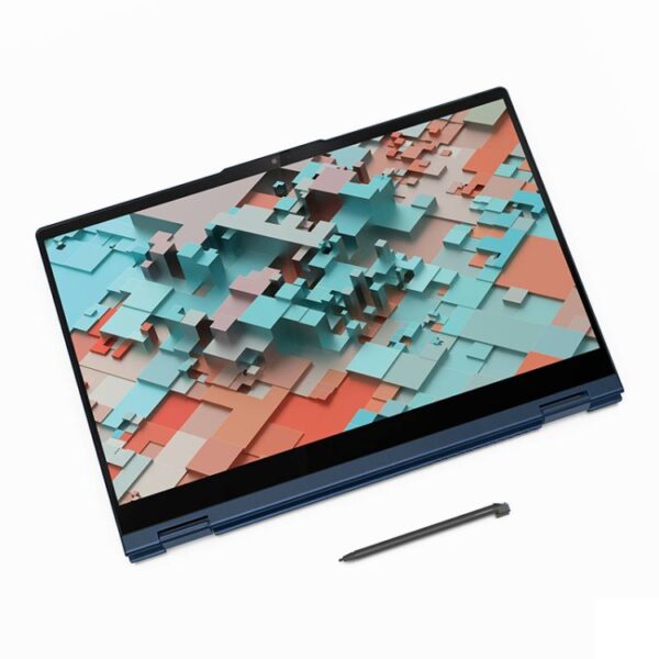 Lenovo Thinkbook 14s Yoga Laptop, 14 inch, 16 GB + 512GB, Windows 10 Professional Edition, Intel Core I5-1135G7 Quad Core Tot 4.2 GHz, ondersteuning WiFi 6 & Bluetooth & HDMI, US Plug (blauw) - Afbeelding 4