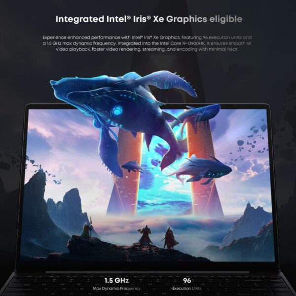 CHUWI CoreBook X 14 inch laptop, 32 GB + 1 TB, Windows 11 Intel Core i9-13900HK 14 cores, EU-stekker - Afbeelding 6