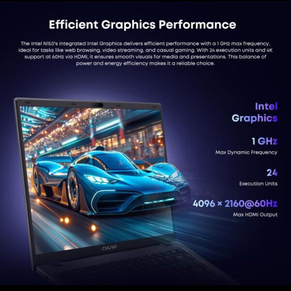 CHUWI GemiBook XPro 14,1 inch laptop, 16 GB + 512 GB, Windows 11 Intel Twin Lake N150 Quad Core, EU-stekker - Afbeelding 4