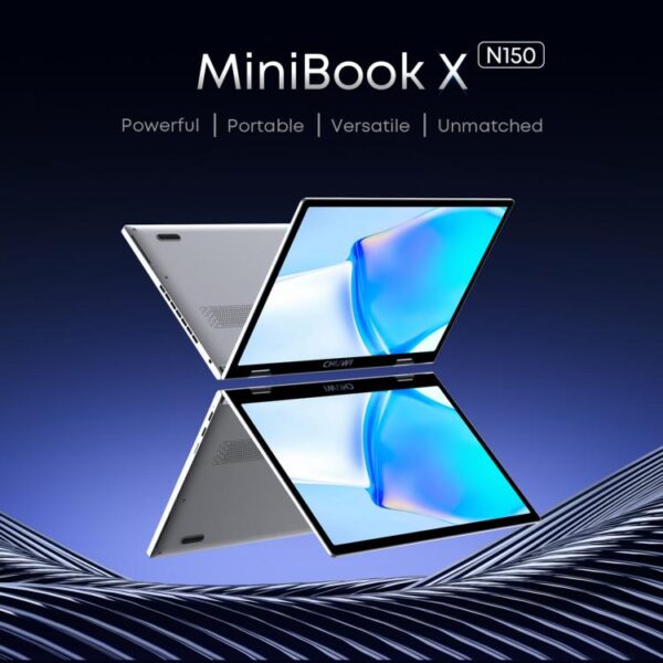 CHUWI MiniBook X Yoga Laptop, 10,51 inch, 16GB + 512GB, Windows 11, Intel Twin Lake N150 Quad Core, EU-stekker - Afbeelding 2