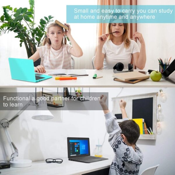 Windows 10 OS, Intel Celeron N3350 Dual Core CPU 1.1Ghz-2.4Ghz, ondersteuning voor Bluetooth & WiFi & HDMI, EU-stekker, N3350 3GB+64GB - Afbeelding 7