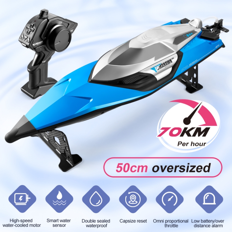 S2 Waterproof High Speed RC Speedboat Toy Boat - Image 2