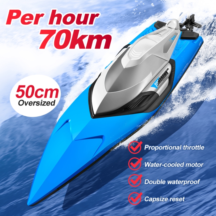 S2 Waterproof High Speed RC Speedboat Toy Boat - Image 4