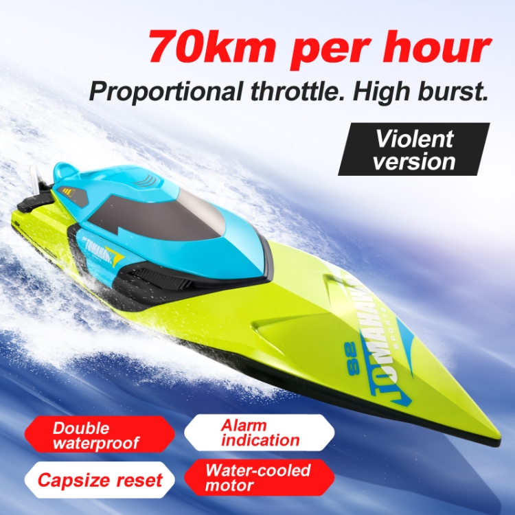 S2 Waterproof High Speed RC Speedboat Toy Boat - Image 5