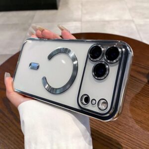 Electroplating MagSafe Phone Case, For iPhone 17 Pro Max, For iPhone 17 Pro, For iPhone 17