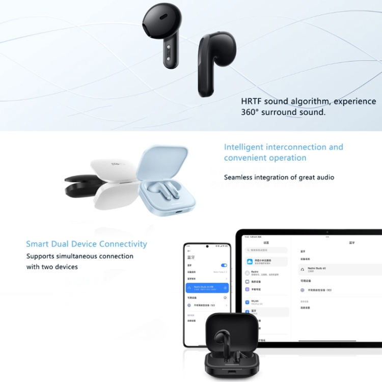 Original Xiaomi Redmi Buds 6S In-ear True Wireless Earbuds - Image 6