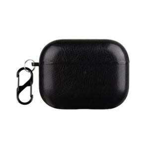 Leather Earphone Protective Case with Hook, For AirPods Pro 3, For AirPods 4