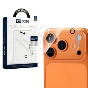 XDcase Transparent Integrated Tempered Glass Camera Film, For iPhone 17 Pro Max, For iPhone 17 Pro, For iPhone 17, For iPhone Air...