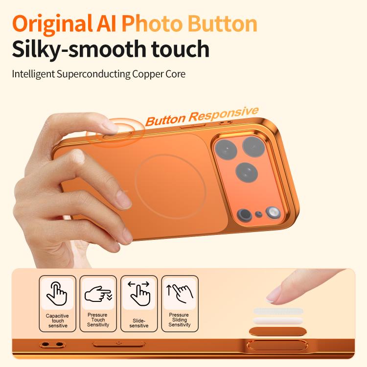 Corning Glass Plating Large Window MagSafe Phone Case, For iPhone 12, For iPhone 12 Pro Max, For iPhone 12 Pro, For iPhone 11 Pro Max - Image 5