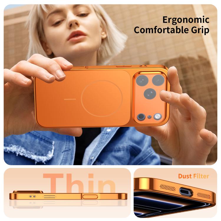 Corning Glass Plating Large Window MagSafe Phone Case, For iPhone 12, For iPhone 12 Pro Max, For iPhone 12 Pro, For iPhone 11 Pro Max - Image 7