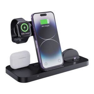 6 in 1 Multifunctional Foldable Vertical Wireless Charger