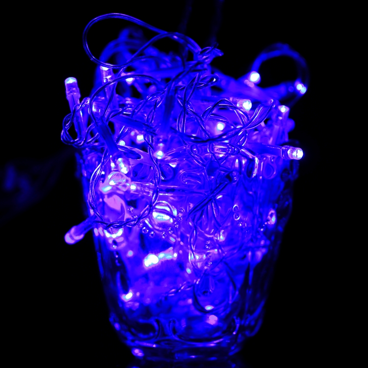 300 LEDs Curtain String Light with End Joint & Multi-function Controller & Memory Waterproof, EU Plug, AC 220V, Blue Light EU Plug... - Image 6