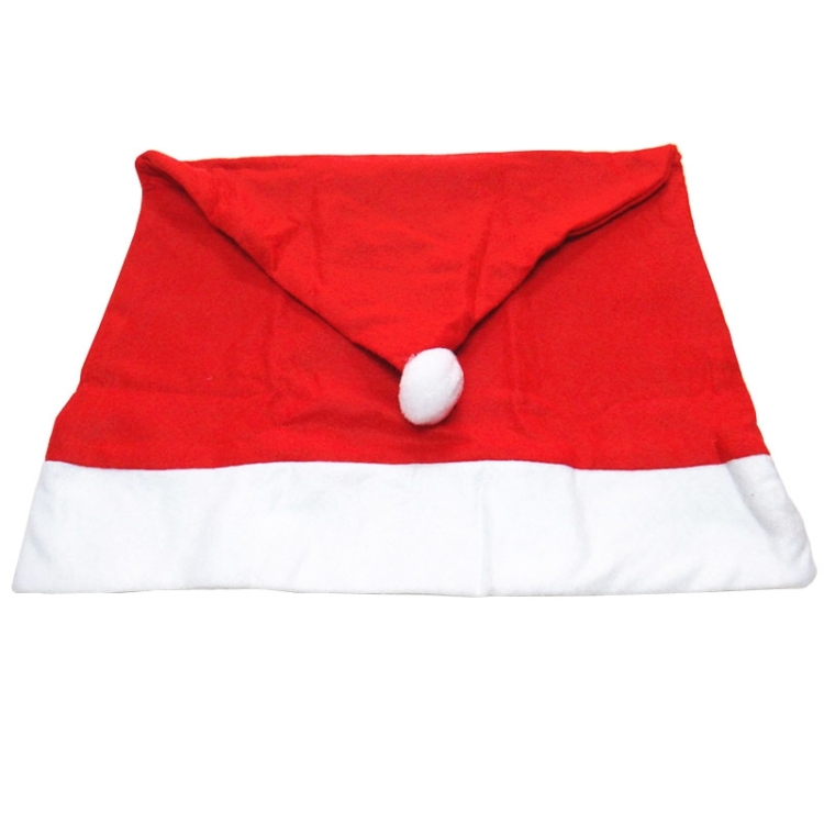 Red Hat Christmas Decoration Chair Cover, Size: 65cm x 50cm - Image 3