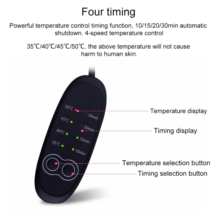 USB Charging Heating Steam Sleep Eye Mask - Image 3
