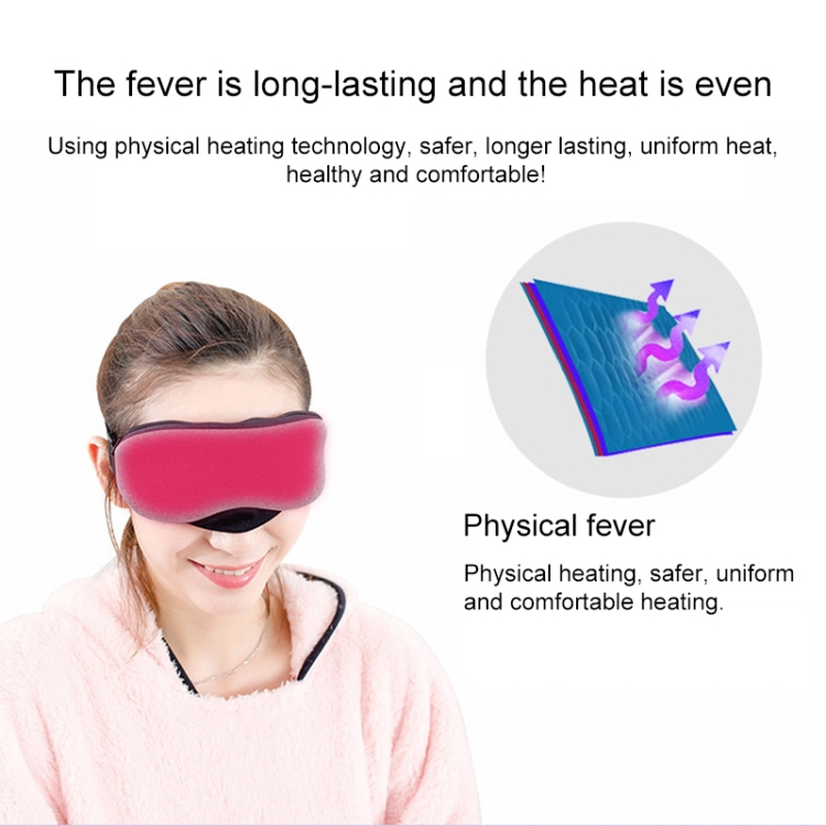 USB Charging Heating Steam Sleep Eye Mask - Image 4