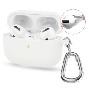 ENKAY Hat-Prince Thickened Silicone Case with Hook and Anti-lost Silicone Earbuds, For Apple AirPods 4 2024