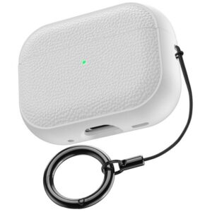 Lychee Texture TPU Earphone Cover with Buckle, For AirPods Pro 3, For AirPods Pro 2