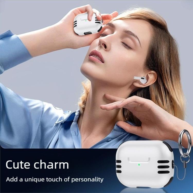 Full Coverage Airbag Shockproof Protective Cover with Lanyard Ring, For AirPods Pro 2 - Image 7