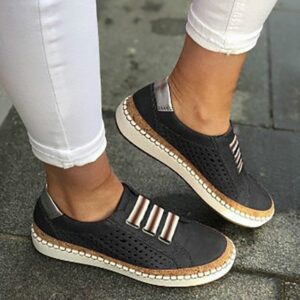 Ladies Sneakers Breathable Flats Shoes, 41, 42, 43
