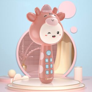 Children Wireless Singing Microphone Early Education Toys, Blue, Pink, Upgraded Blue, Upgraded  Pink