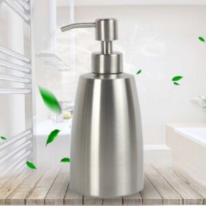 304 Stainless Steel Dish Washing Liquid Bottle Hand Sanitizer Bottle Manual Soap Dispenser, SH101, SH105