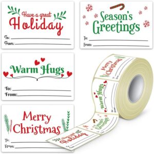 LG-210730-7050-008 Christmas Sticker Holiday Decoration Self-Adhesive Gift Tag Sticker, LG-210730-7050-008