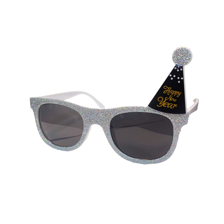 Christmas Weird Glasses Personalized Christmas Hair Clip, Deer Pulling Old Man, Christmas Bells, Large Oh Christmas Hat - Image 4