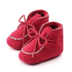 D2245 Winter Warm Baby Cotton Boots Plus Velvet Thickened Baby Walking Shoes, 11cm, 12cm, 13cm