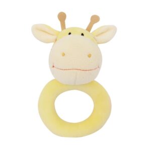 Baby Hand Rattles Toys Hand Grip Stick Newborn Soothing Toys,Style:, Giraffe, Pink Rabbit, Little Grey Elephant, Koala, Piggy, Monkey, White Rabbit...