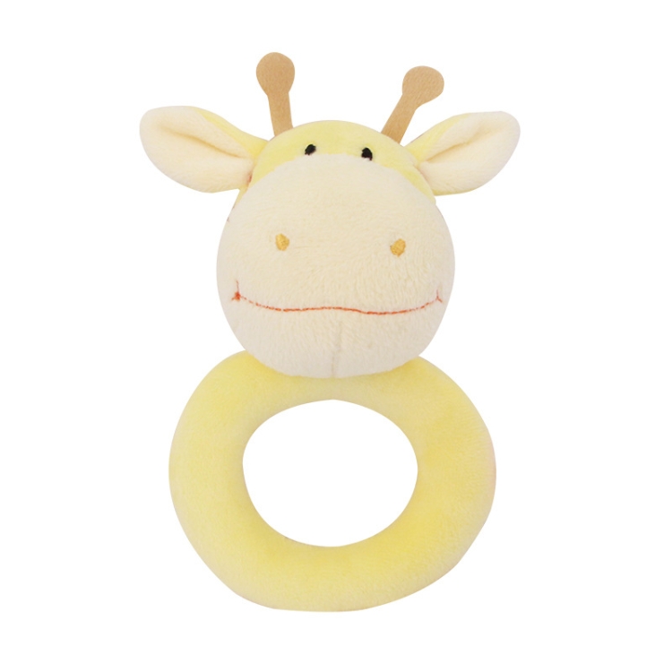 Baby Hand Rattles Toys Hand Grip Stick Newborn Soothing Toys,Style:, Giraffe, Pink Rabbit, Little Grey Elephant, Koala, Piggy, Monkey, White Rabbit...