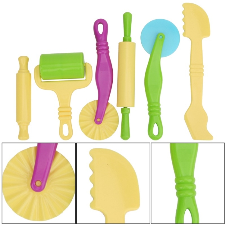 Plasticine Clay Mold Educational DIY Toys, 6pcs/set - Image 4