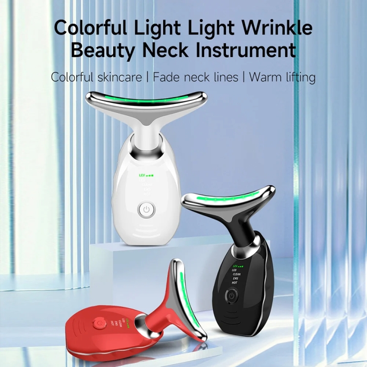 Electrical Neck Beauty Instrument Neck Massager Face Beauty Device, Oval - Image 2