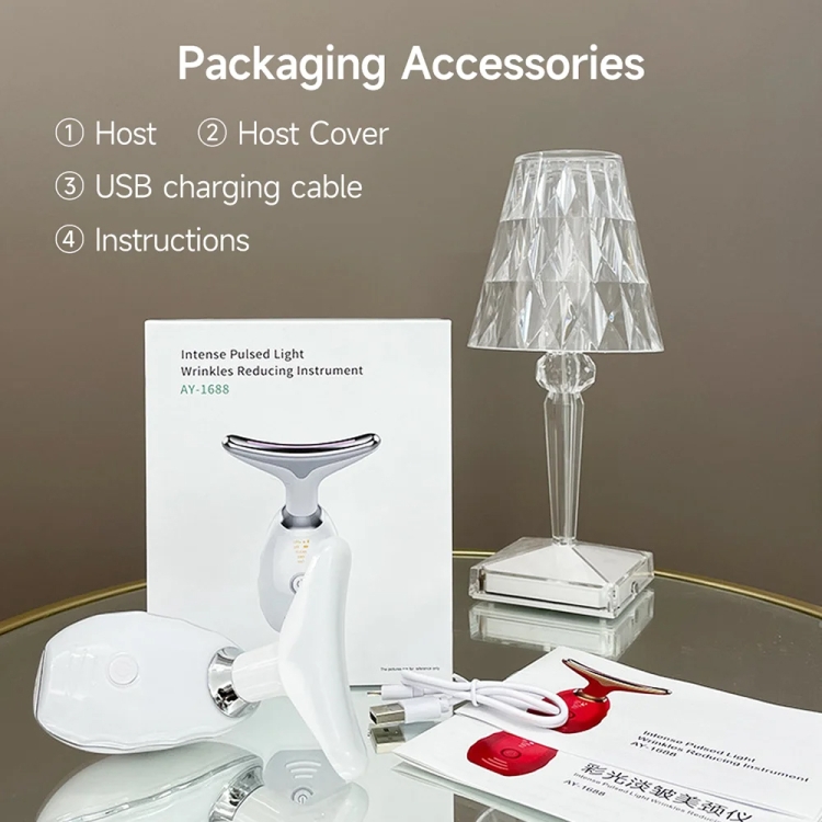 Electrical Neck Beauty Instrument Neck Massager Face Beauty Device, Oval - Image 15