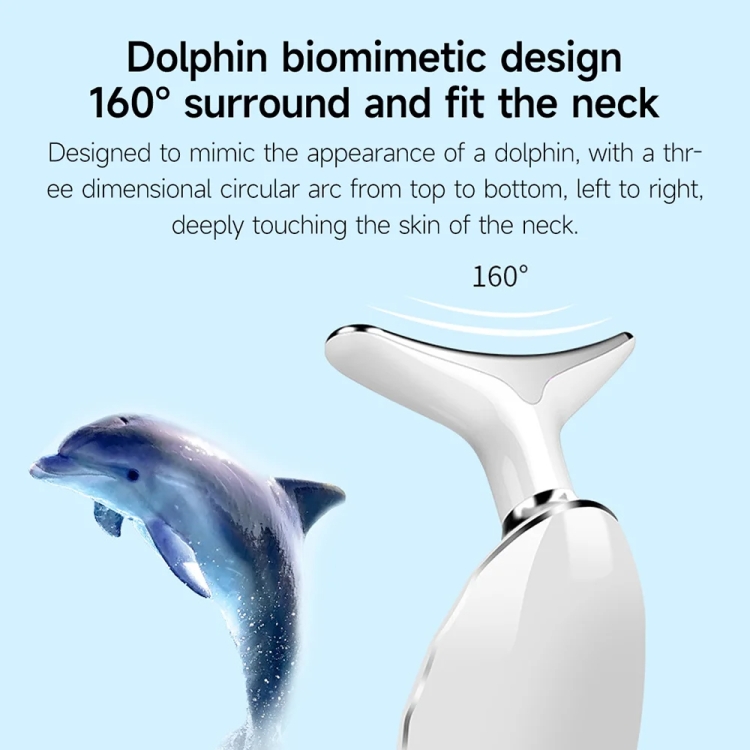 Electrical Neck Beauty Instrument Neck Massager Face Beauty Device, Oval - Image 5