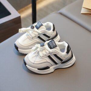 Children Sports Shoes Boys And Girls Baby Breathable Soft Bottom Toddler Shoes, 26, 30