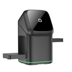 3 in 1 Metal Magnetic Wireless Charging Rotating Base Stand