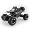 HD6026 1:12 Large Alloy Climbing Car Mountain Cross-country Four-wheel Drive Remote Control Car Toy, Size: 37cm, HD6026 1:12(Black)...