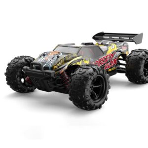 9307E 1:18 Full Scale Remote Control 4WD High Speed Car, 9307E(Black Yellow)