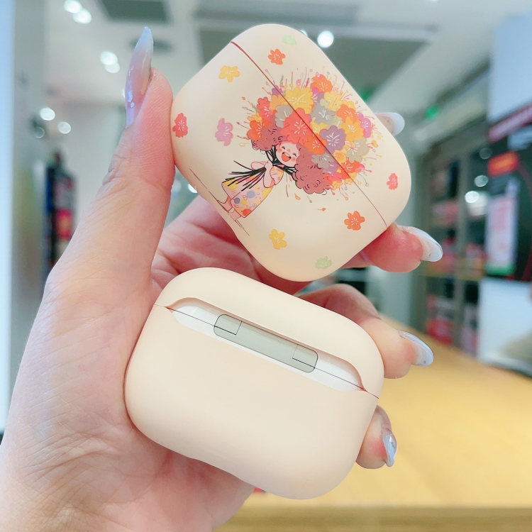 Girl Pattern Earbuds Box Frosted TPU Case, For AirPods Pro 2, For AirPods 3, For AirPods Pro, For AirPods 2 / 1 - Image 4