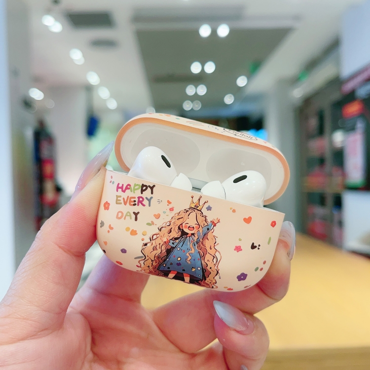 Girl Pattern Earbuds Box Frosted TPU Case, For AirPods Pro 2, For AirPods 3, For AirPods Pro, For AirPods 2 / 1 - Image 5