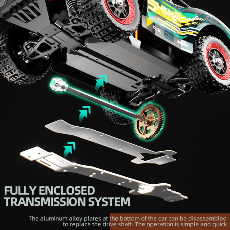 JJR/C C8820 1:18 4WD Carbon Brush Short Truck Off-road Remote Control Car - Image 5