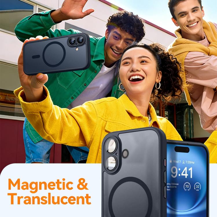 XDcase Skin Feel Magnetic Frosted Phone Case with Lens Film, For iPhone 17 Pro Max, For iPhone 17 Pro, For iPhone 17, For iPhone Air - Image 6