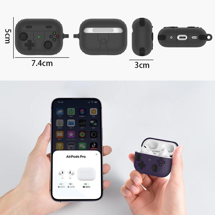 XDcase Retro Game Console Style Silicone Earbuds Case, For AirPods Pro 3, For AirPods 4, For AirPods Pro 2 / 1 - Image 3