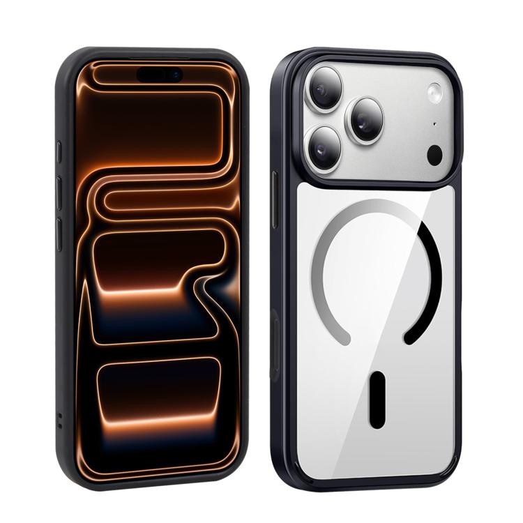 XDcase JINDUN Clear Cover Independent Metal Button Magnetic Phone Case, For iPhone 17 Pro Max, For iPhone 17 Pro, For iPhone 17 - Image 2